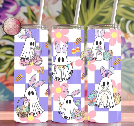 Easter Ghosts 20oz Skinny Tumbler