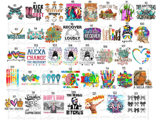 Create Your Own T-shirt - Misc. Sublimation Designs