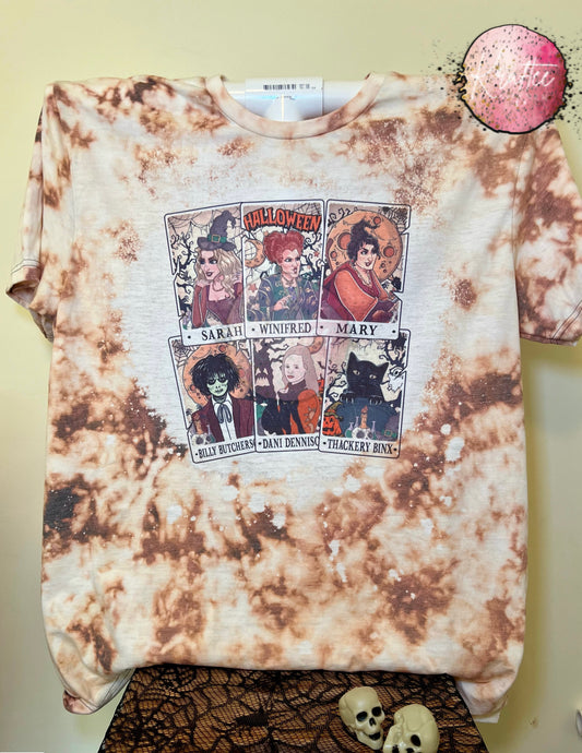 HP Tarot Card Collage Bleached Unisex T-shirt