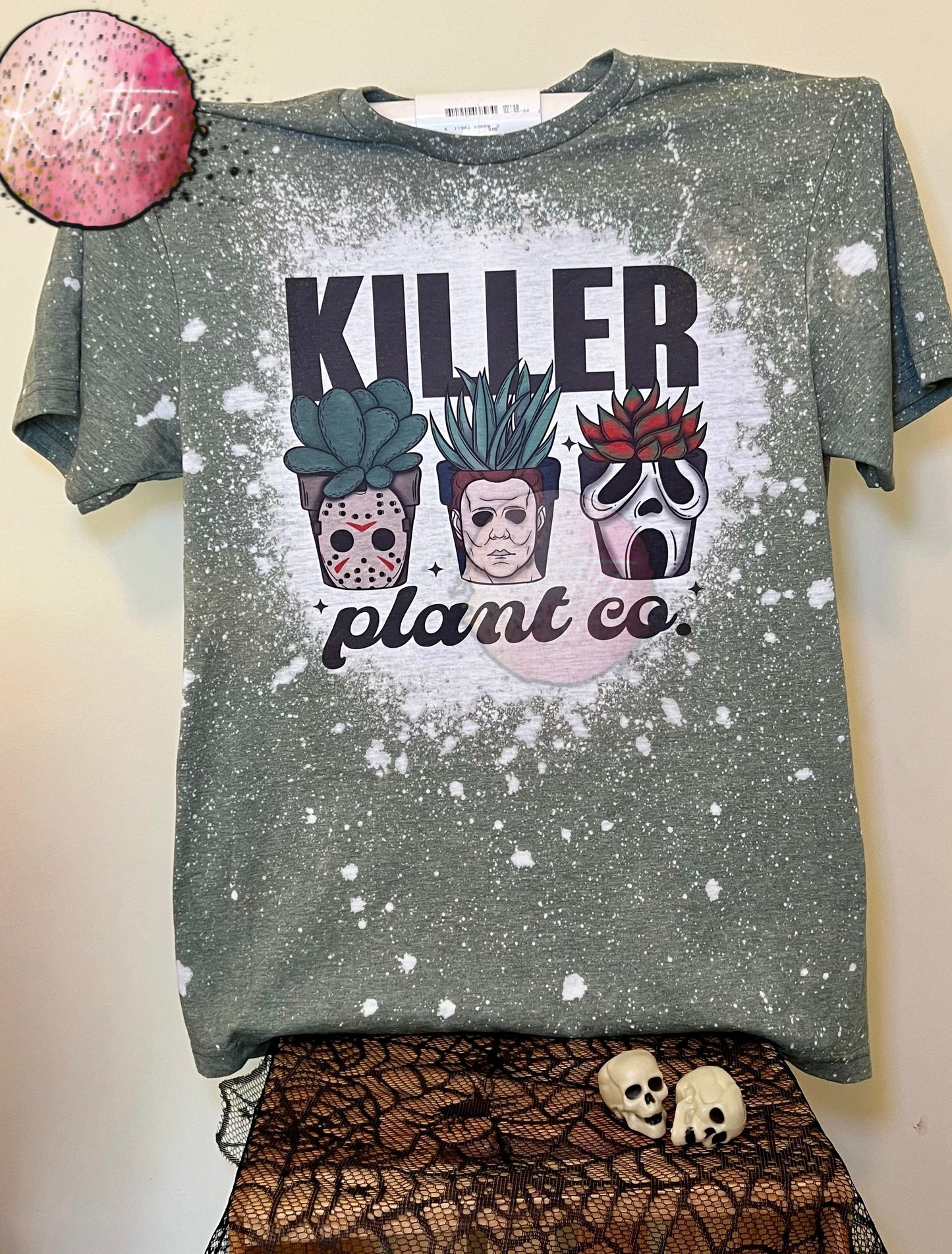 Killer Plant Co Bleached Unisex T-shirt
