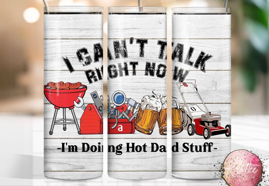 Hot Dad Stuff 20oz Skinny Tumbler