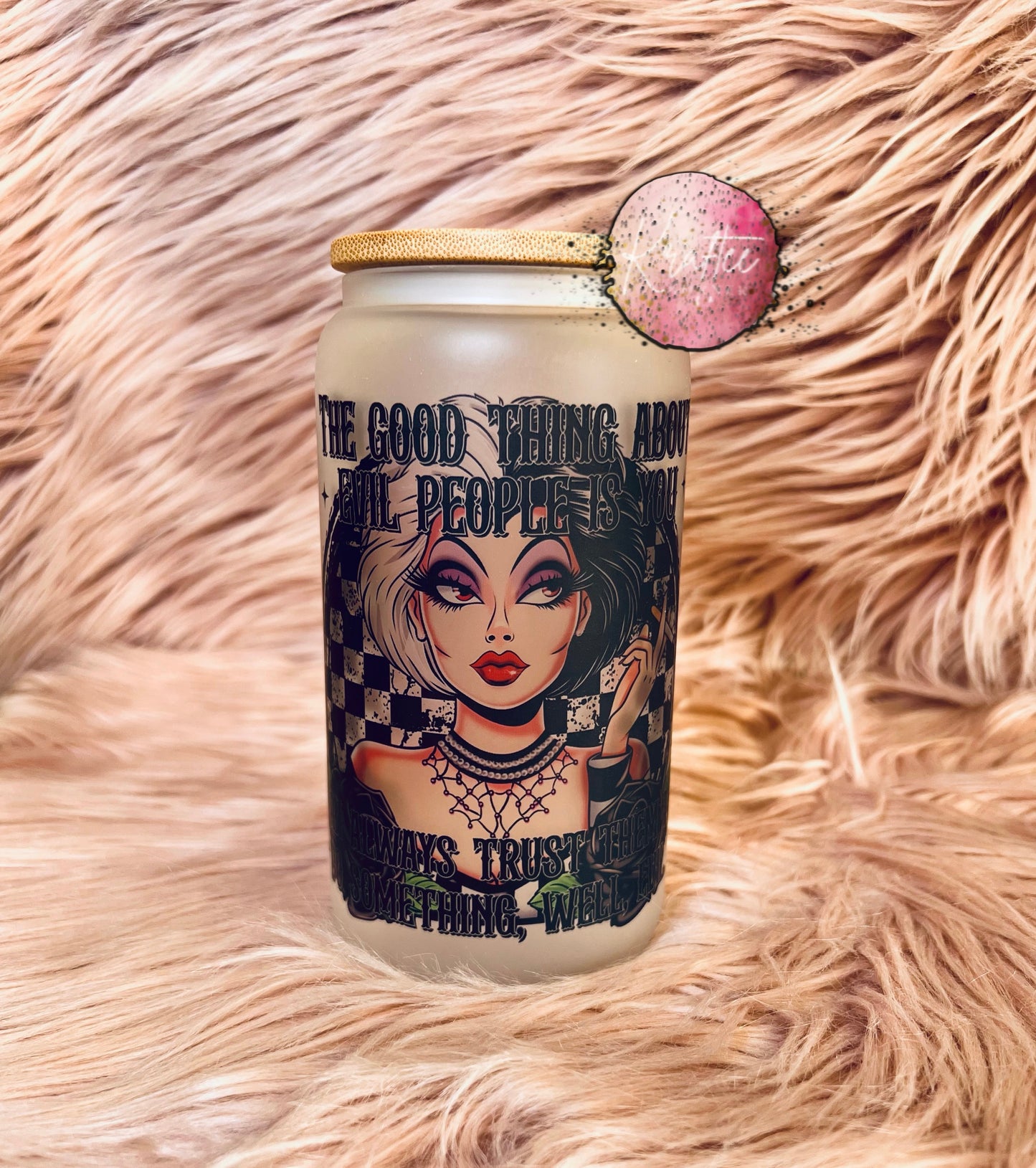 Cruella 16oz Libby Glass