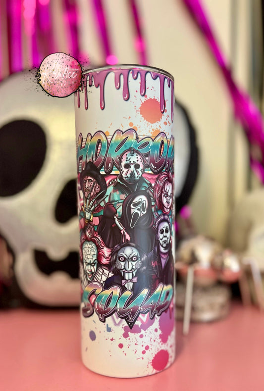 Horror Squad 20oz Skinny Tumbler