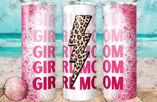 Girl Mom 20oz Skinny Tumbler