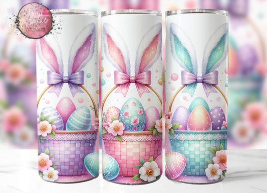 Easter Baskets 20oz Skinny Tumbler