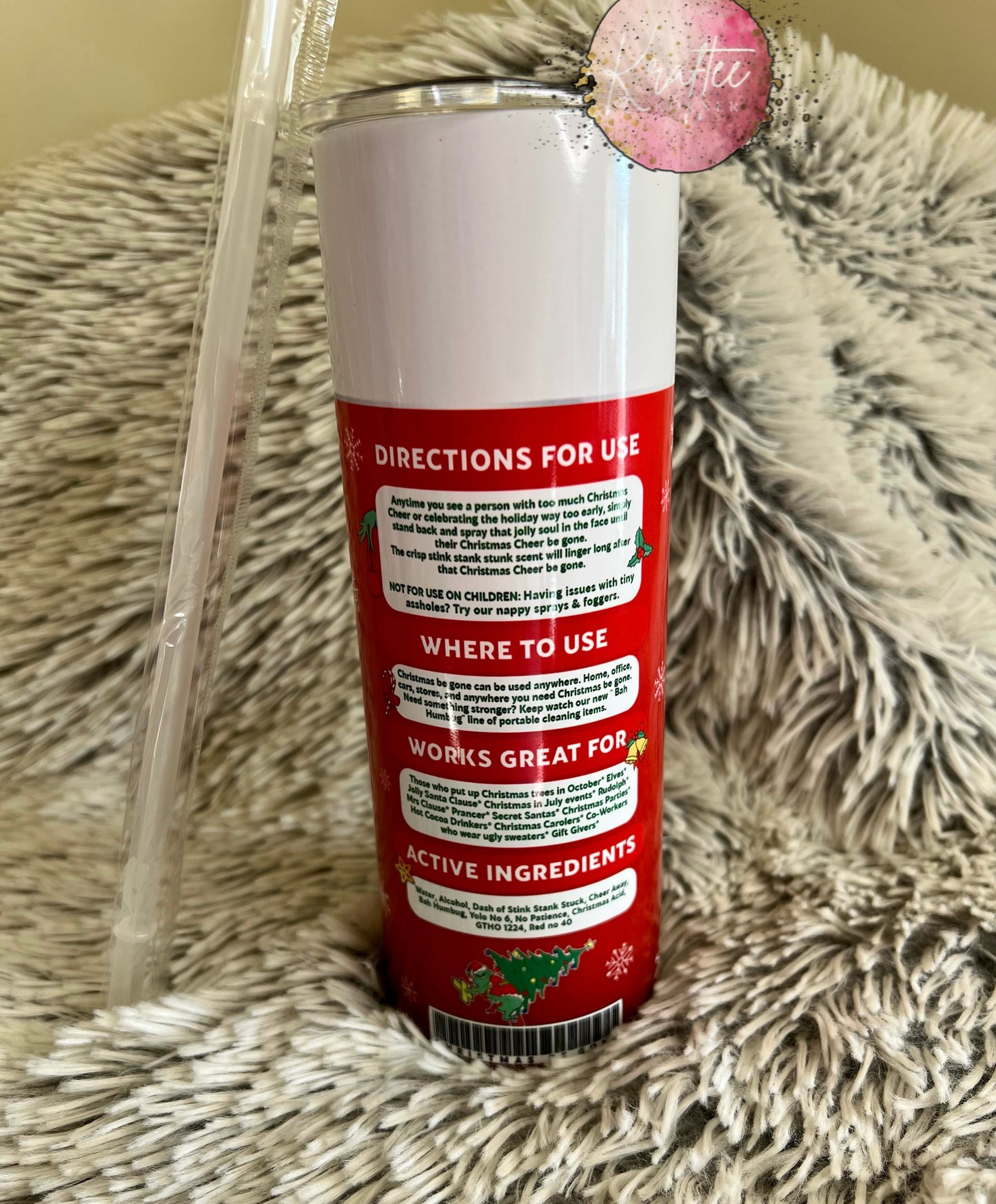 Christmas Be Gone 20oz Skinny Tumbler