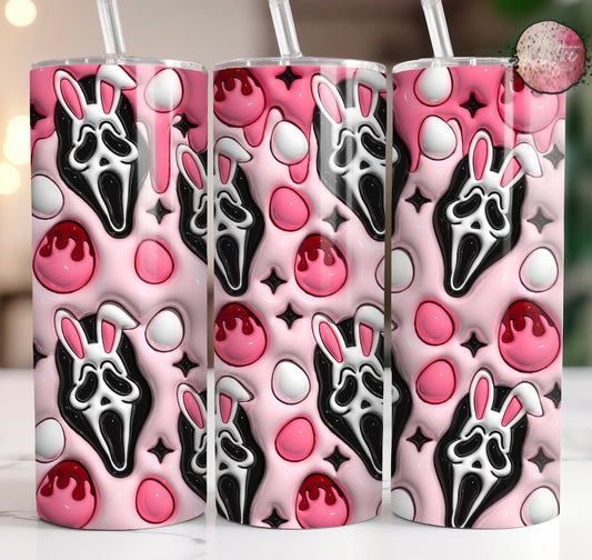 Ghostface Bunny 20oz Skinny Tumbler