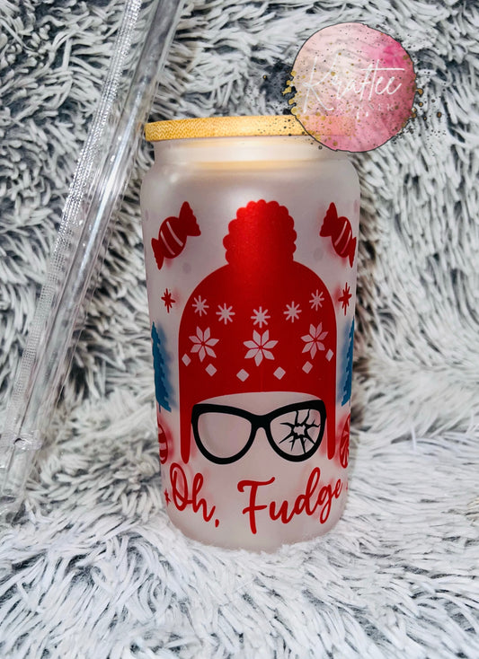 Oh Fudge 16oz Libby Glass