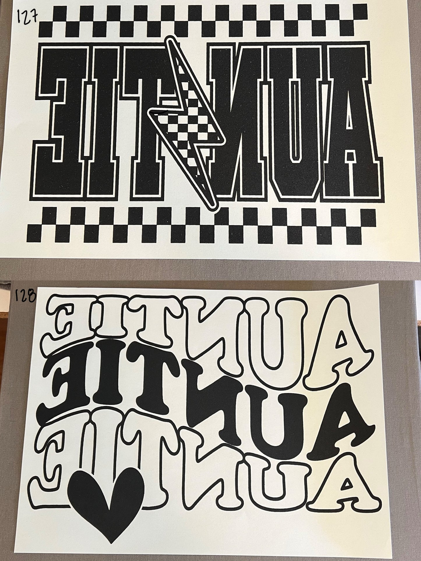 Create Your Own T-shirt - Single Color Prints Grandma / Aunt