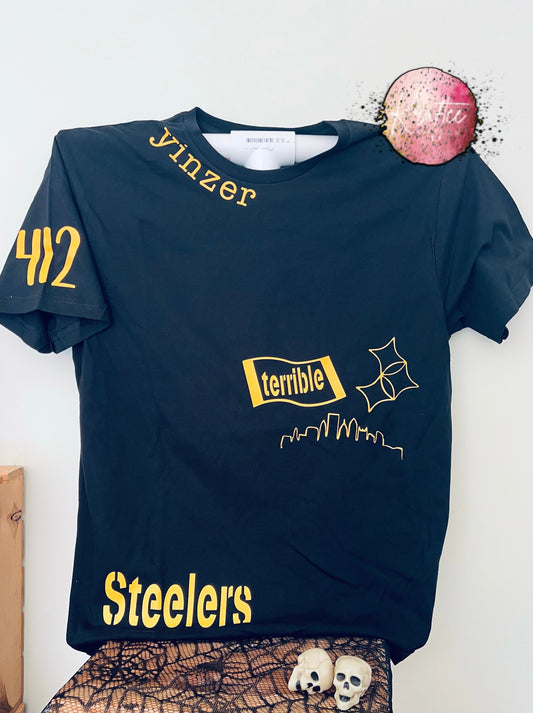 Pittsburgh Sticker Tshirt/Sweatshirt