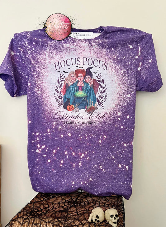Witches Club Bleached Unisex T-shirt