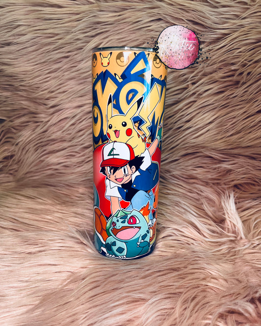 Pokemon 20oz Skinny Tumbler