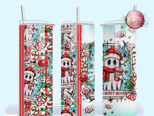 The Minty Mocha 20oz Skinny Tumbler