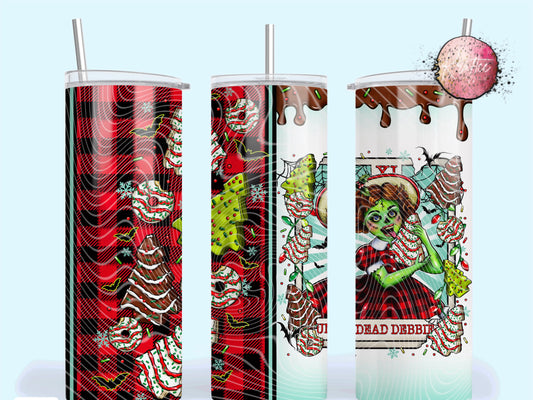 Undead Debbie 20oz Skinny Tumbler