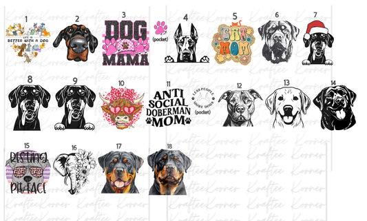 Create Your Own T-shirt - Animal Sublimation Designs