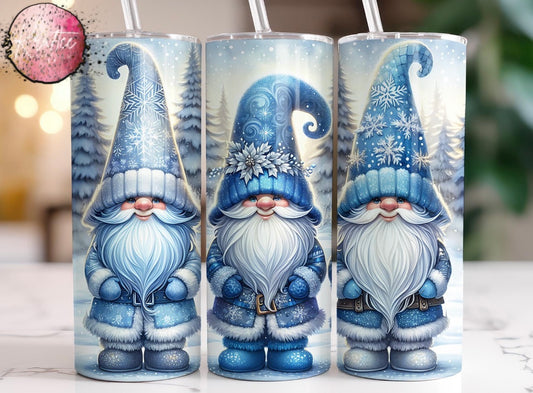 Winter Gnomes 20oz Skinny Tumbler