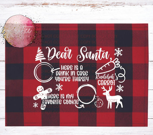 Santa Placemats
