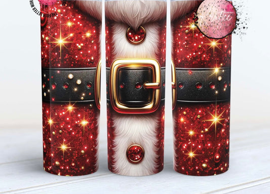 Santa Suit 20oz Skinny Tumbler