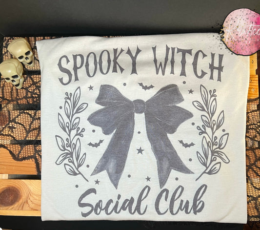 Spooky Witch Social Club Unisex Tshirt