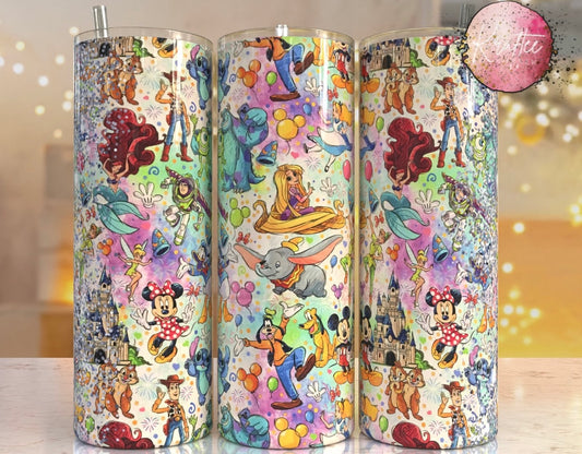 Castle Characters 20oz Skinny Tumbler