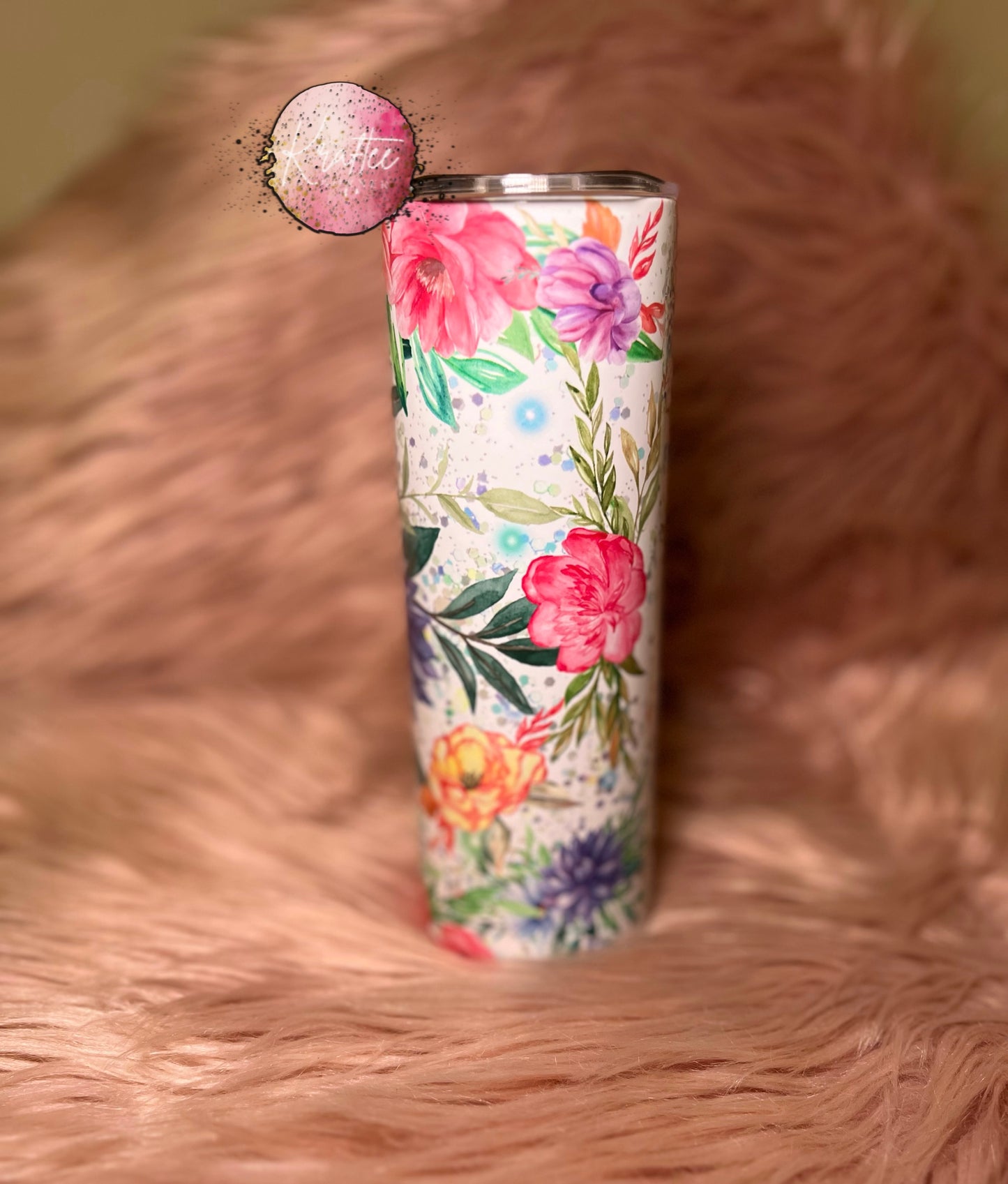 Floral 20oz Skinny Tumbler