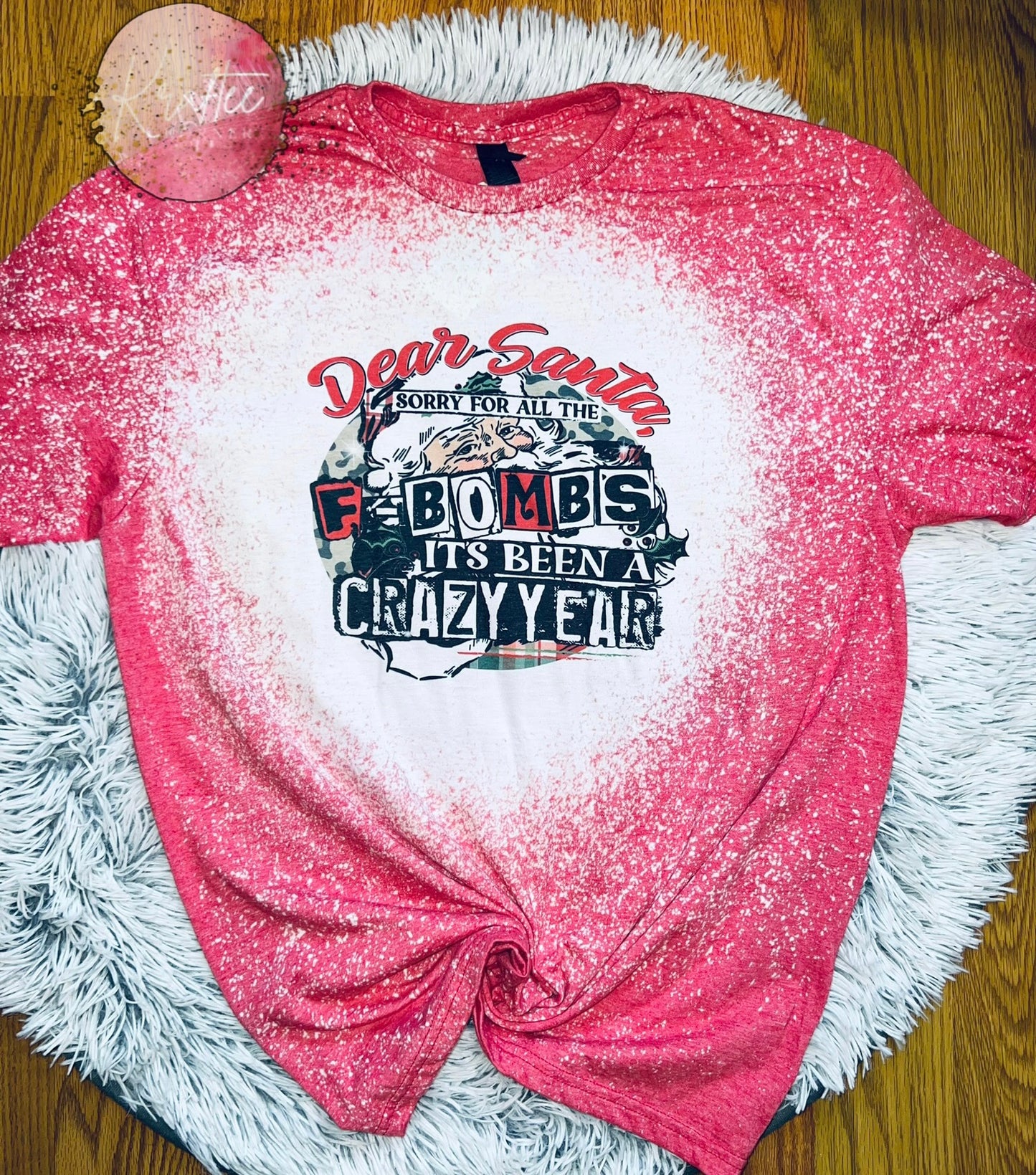 F Bombs Bleached Unisex T-shirt