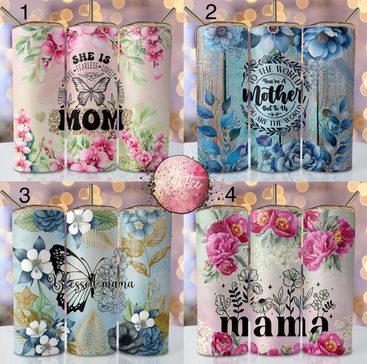 Mom 20oz Skinny Tumbler