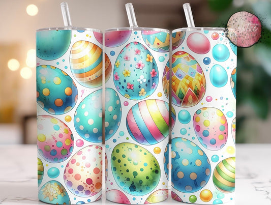 Easter Eggs 20oz Skinny Tumbler