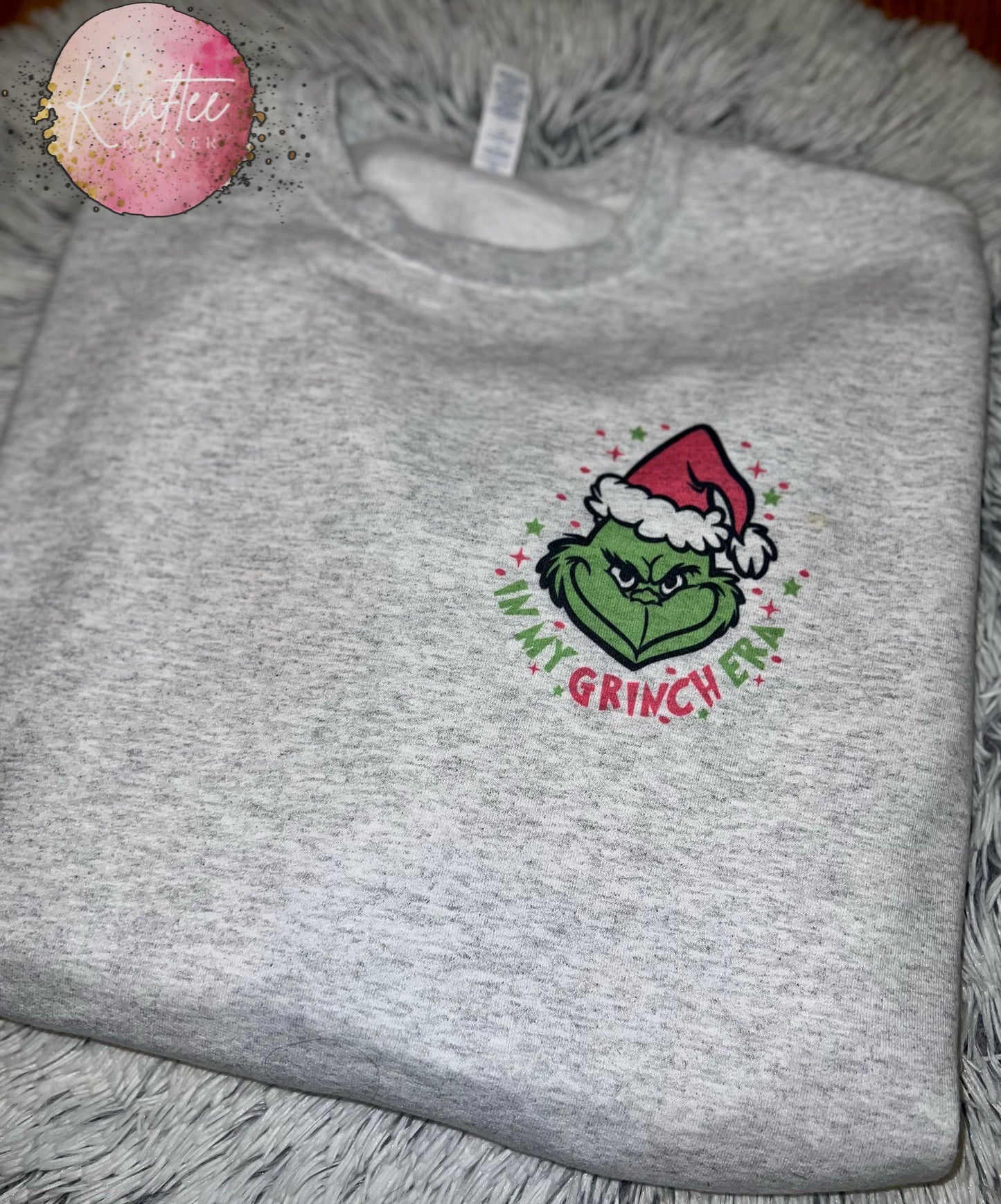 Grinch Era Pink Tshirt/Sweatshirt