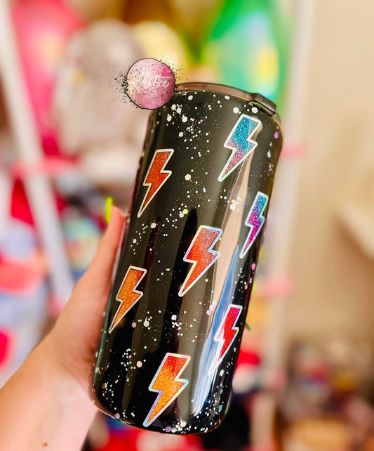 Lightning Bolt 22oz Fatty Epoxy Tumbler