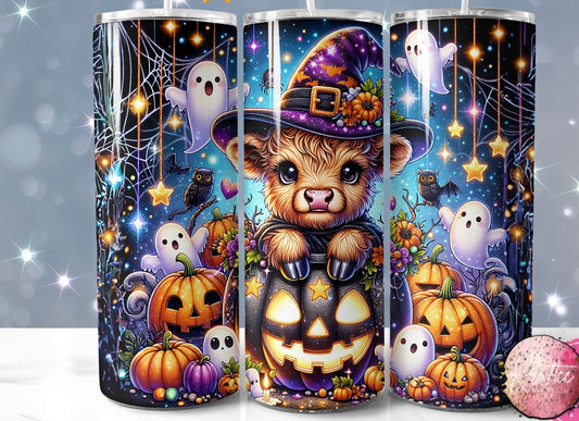 Spooky Cow 20oz Skinny Tumbler