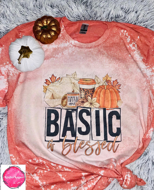 Basic & Blessed Bleached Unisex T-shirt