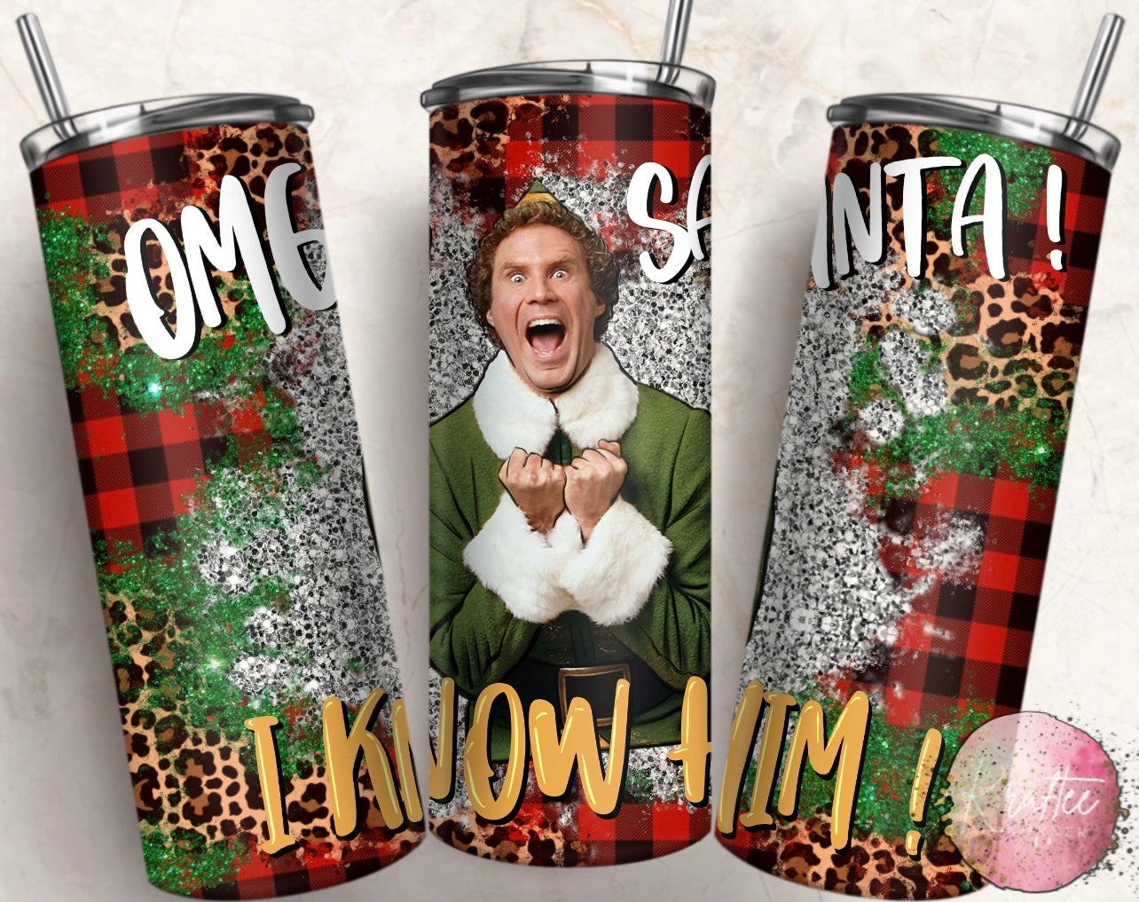 Elf 20oz Skinny Tumbler