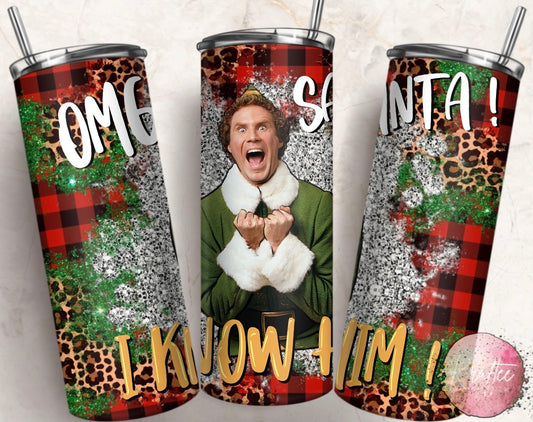 Elf 20oz Skinny Tumbler