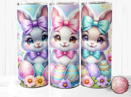 Easter Bunnies 20oz Skinny Tumbler
