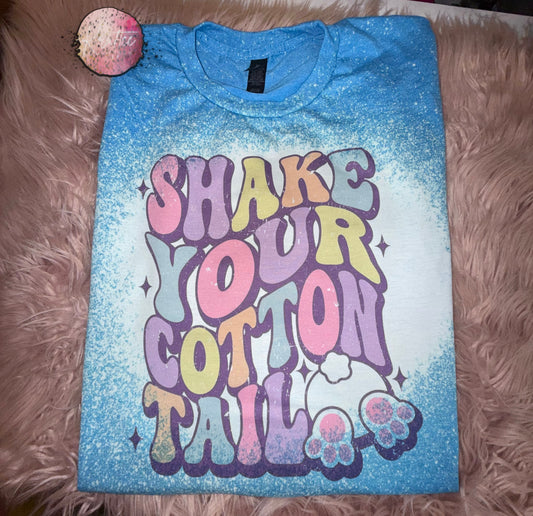 Shake Your Cotton Tail Bleached T-shirt