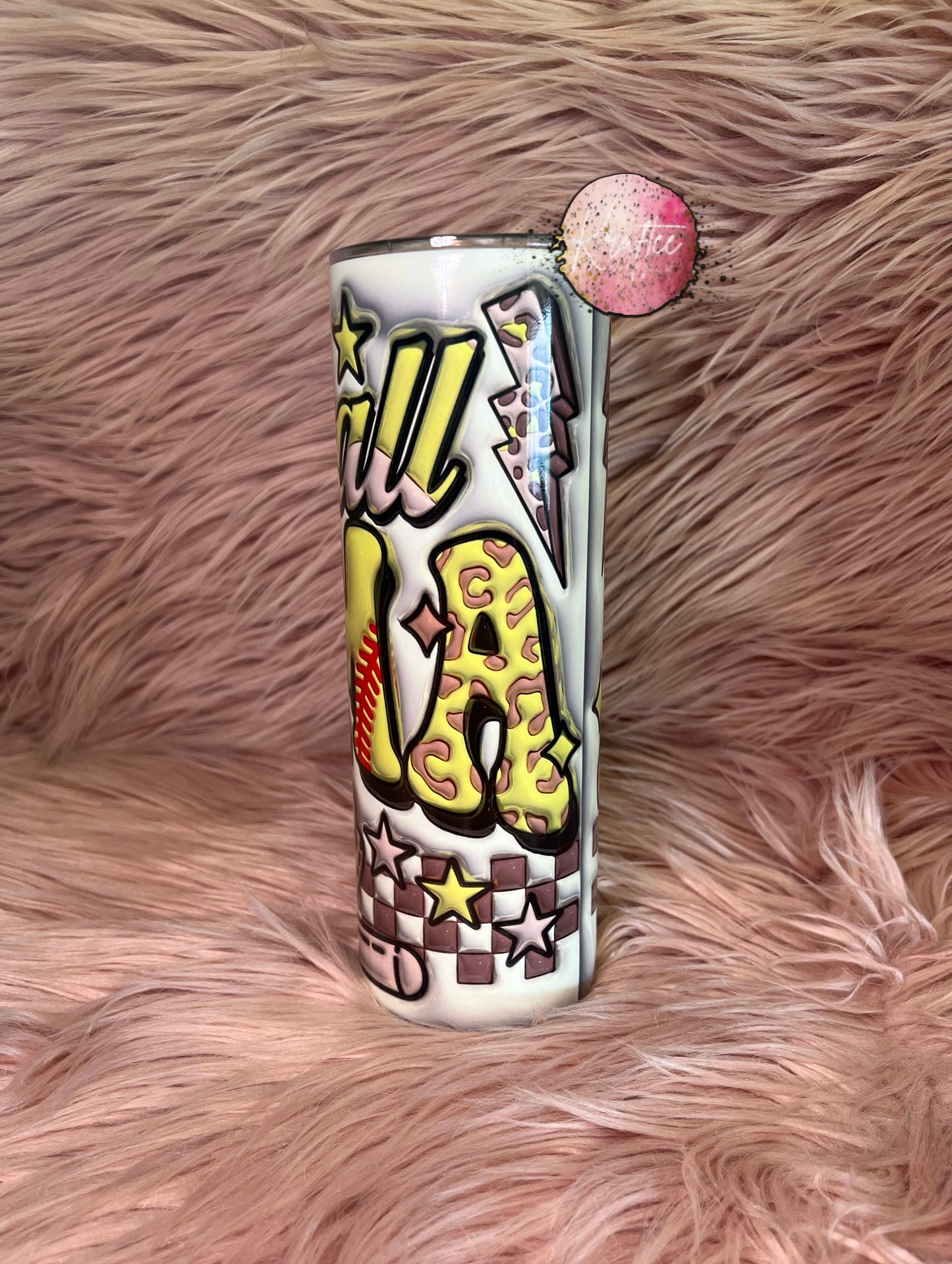 Softball Mama 20oz Skinny Tumbler