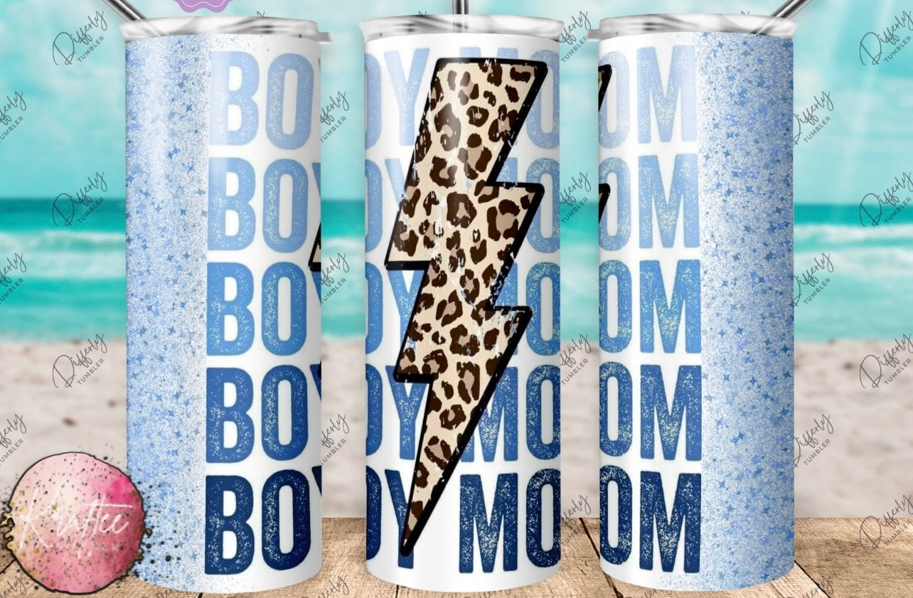 Boy Mom 20oz Skinny Tumbler