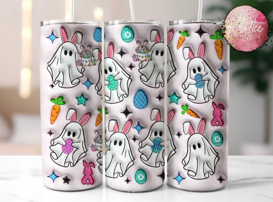 Bunny Ghosts 20oz Skinny Tumbler