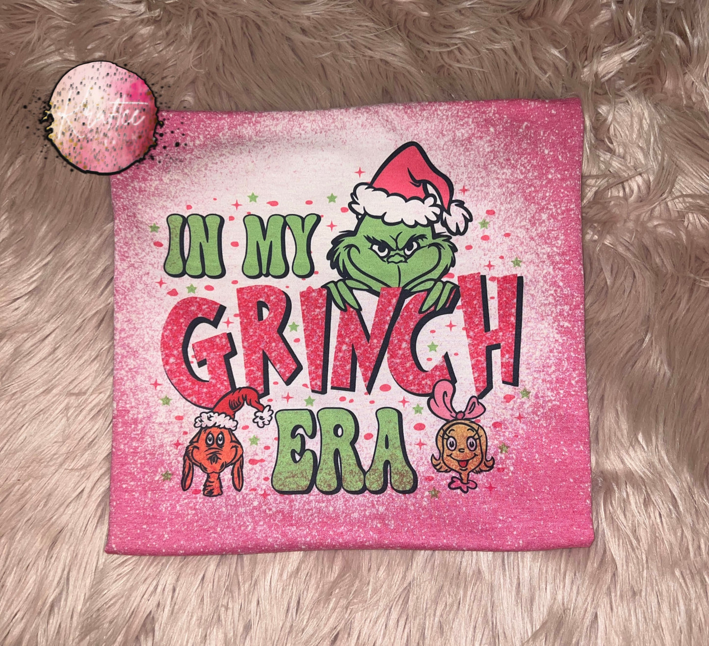 Grinch Era Bleached Unisex T-shirt