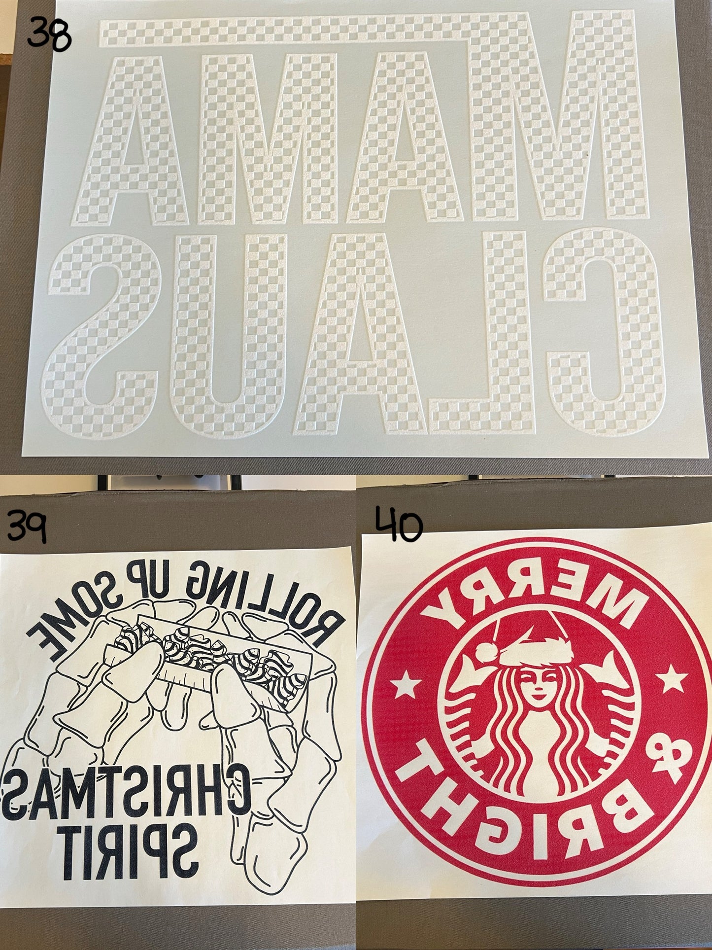 Create Your Own T-shirt - Single Color Prints Valentine / Christmas