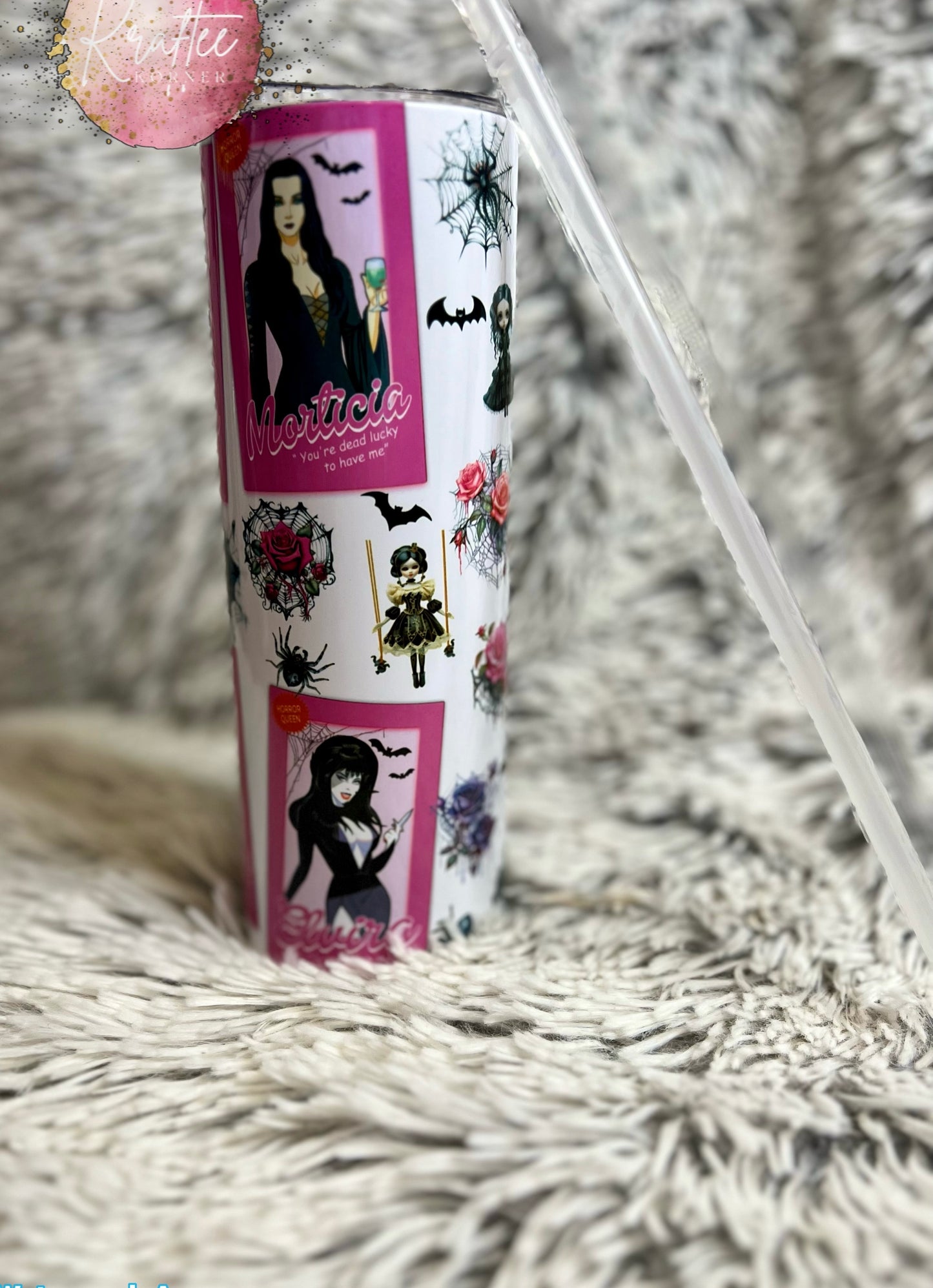 Horror Queens 20oz Skinny Tumbler