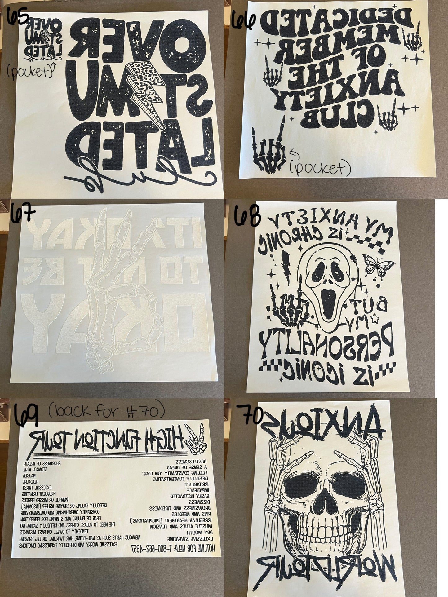 Create Your Own T-shirt - Single Color Prints