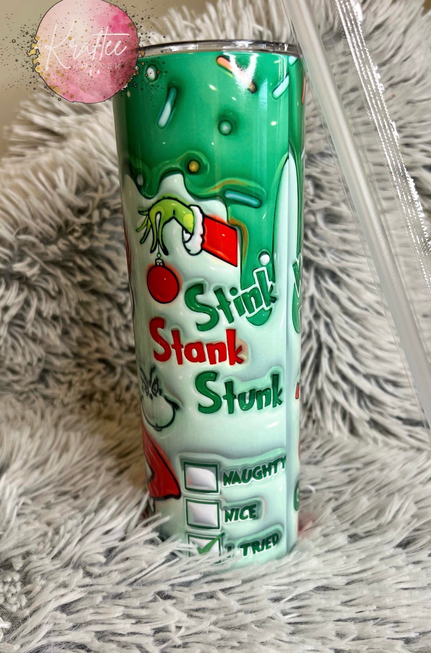 Green Guy 20oz Skinny Tumbler