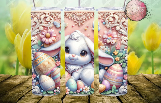 Easter Bunny 20oz Skinny Tumbler