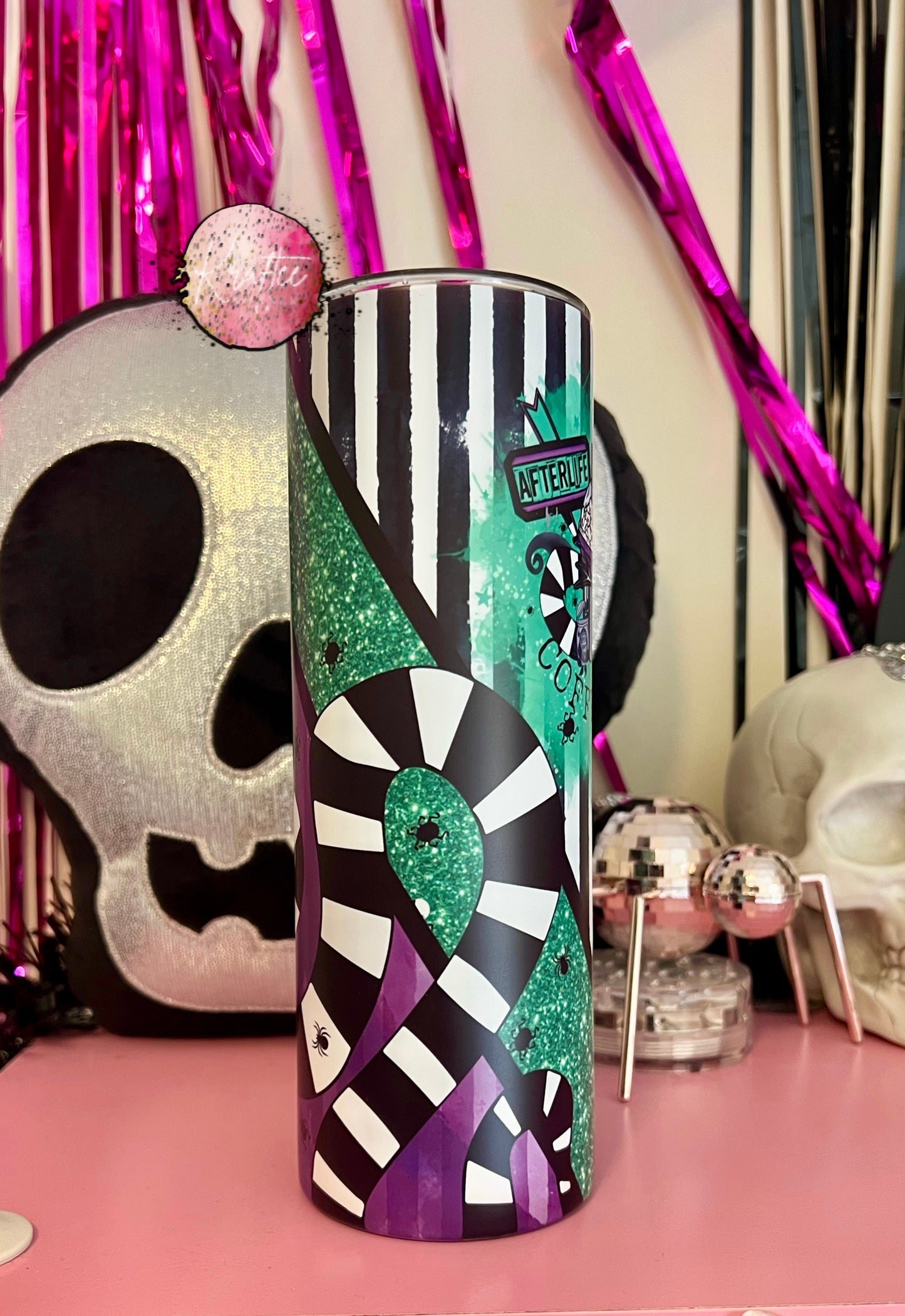 Afterlife Coffee Co 20oz Skinny Tumbler