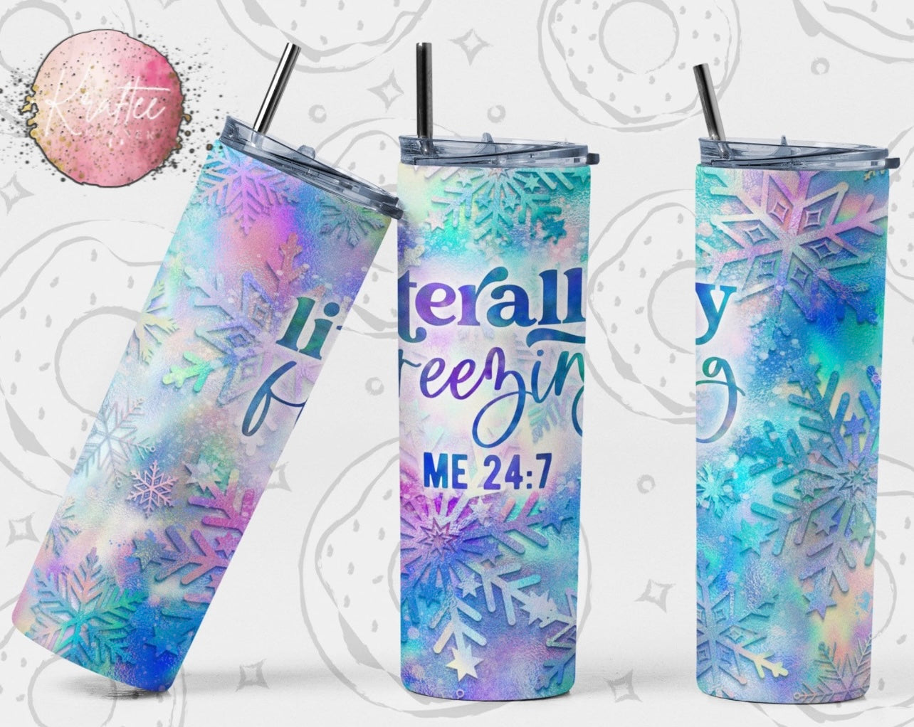 Literally Freezing 20oz Skinny Tumbler