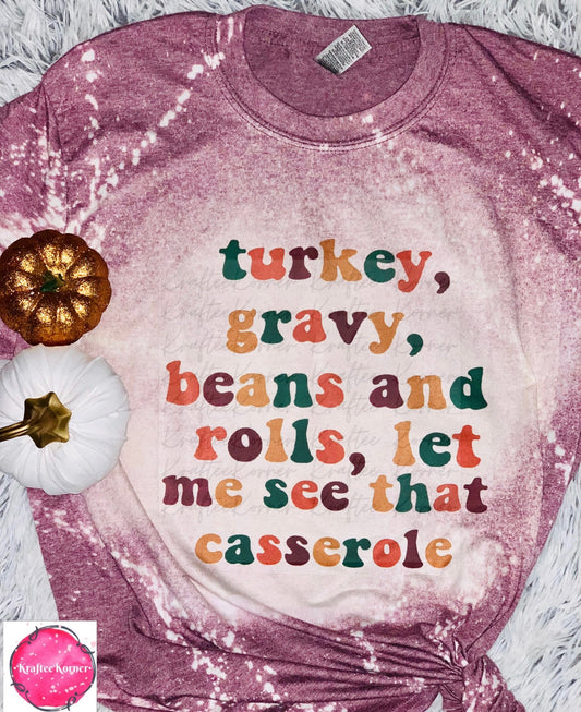 Casserole Bleached Unisex T-shirt