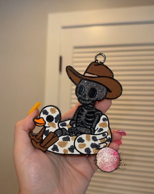 Summer Cowboy Skellie Boujie Car Freshie