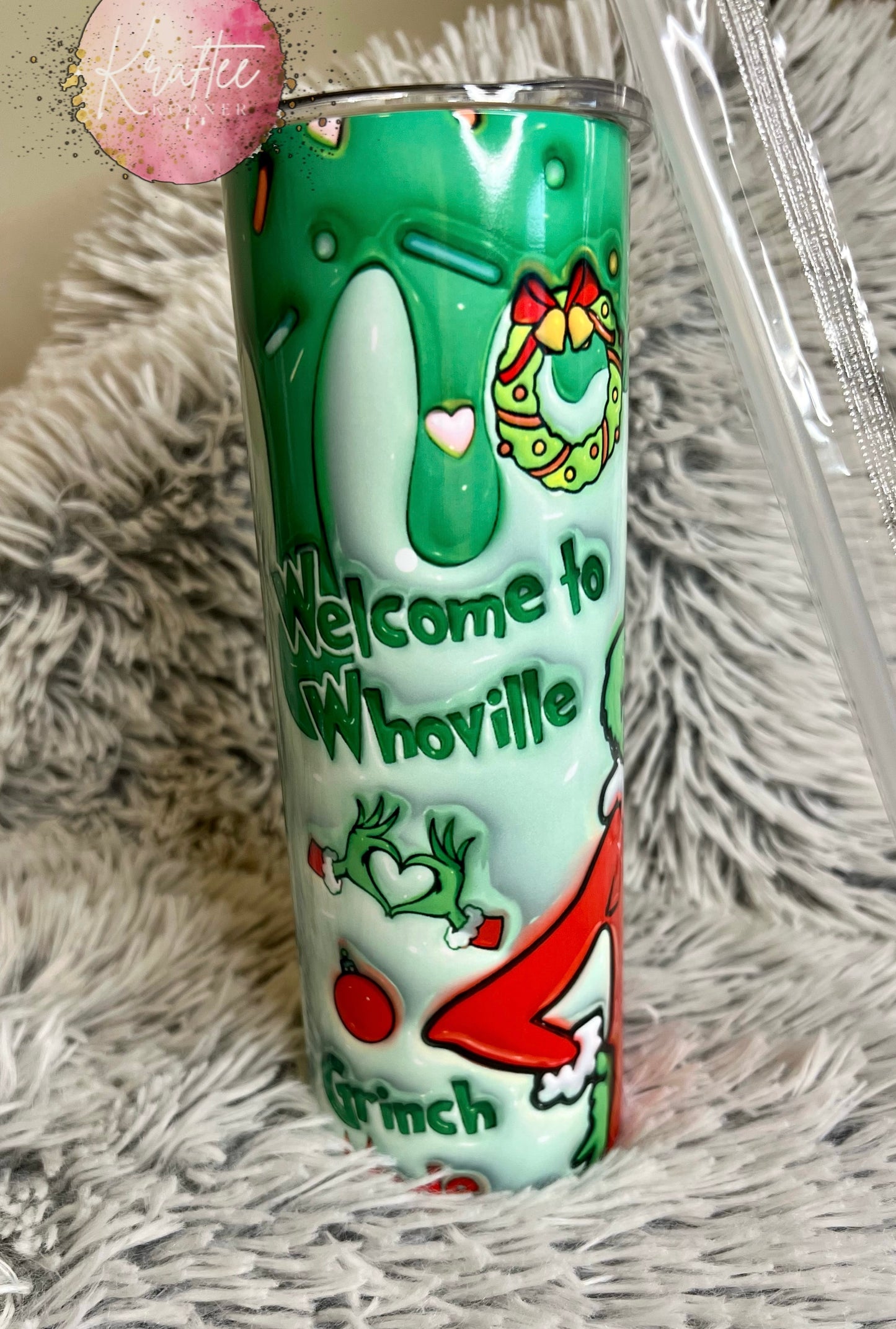 Green Guy 20oz Skinny Tumbler